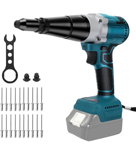 Amazon | 電動リベットガン マキタ18V バッテリー 互換 リベッター